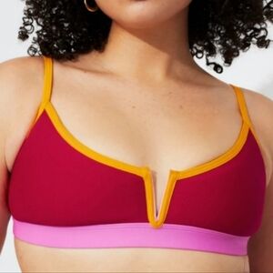 Colorful Women's Swim Top